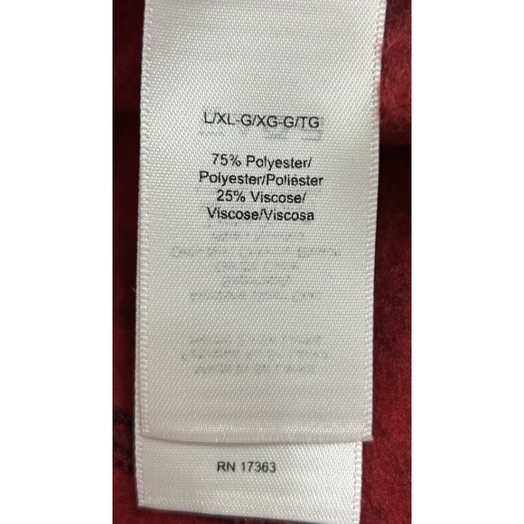 Donna Karan Sleepwear Cardigan L/XL Open Front Long Sleeve Pockets NICE SOFT - Picture 7 of 14